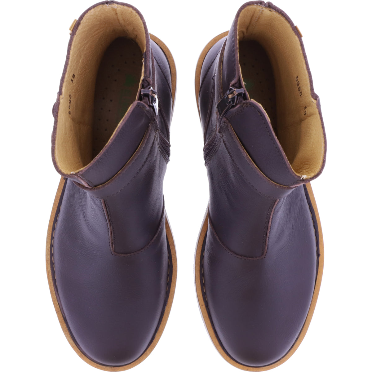 El Naturalista / Modell: N5580 Volcano / Brown-Dunkelbraun / Wax-Nappa / Damen Stiefelette
