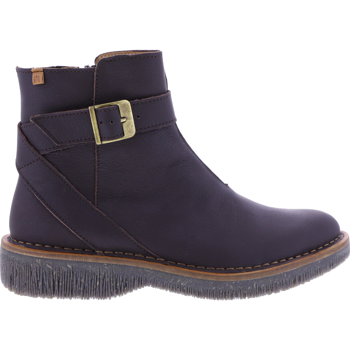El Naturalista / Modell: N5580 Volcano / Brown-Dunkelbraun / Wax-Nappa / Damen Stiefelette