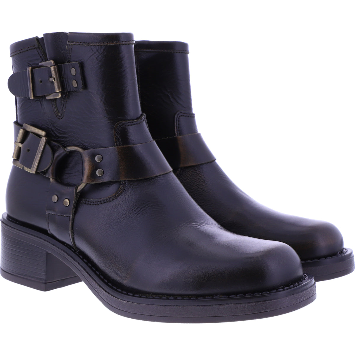 Good Step | Colete | Washed Taupe-Dunkelbraun | Leder | 5594-K08 | Damen Boots