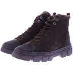 Paul Green | 5663-002 | Mocca-Dunkelbraun | Weiches Kalbsleder | Damen Stiefeletten