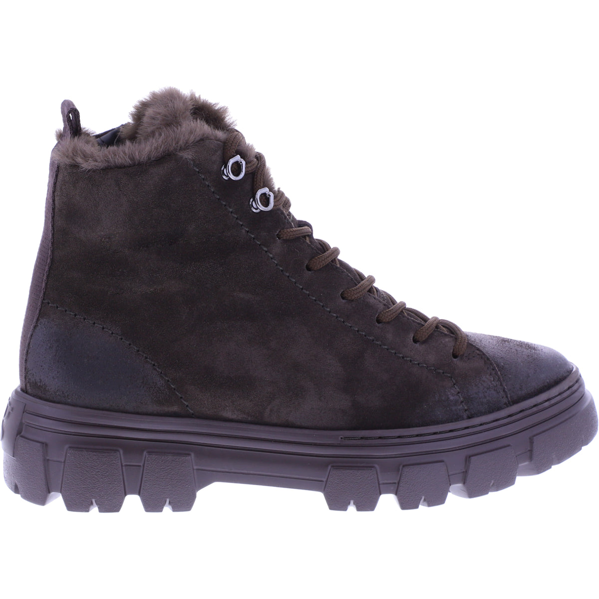 Paul Green | 5663-002 | Mocca-Dunkelbraun | Weiches Kalbsleder | Damen Stiefeletten