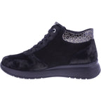 Fidelio | Heaven | Schwarz Kombi | Leder | Multistretch | Weite: H | Damen Bootie