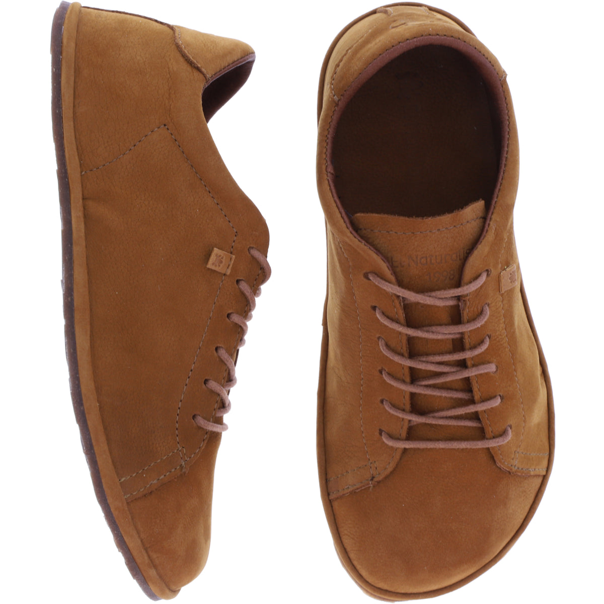 El Naturalista | Bare | N5671 | Cuero-Braun Nubukleder | Unisex Barfußschuhe