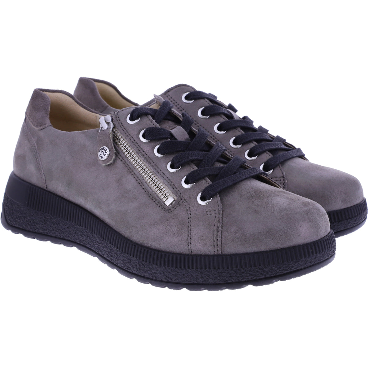 Fidelio | Holy | Umbra-Taupe | Leder | Multistretch | Weite: H | Damen Schnürer