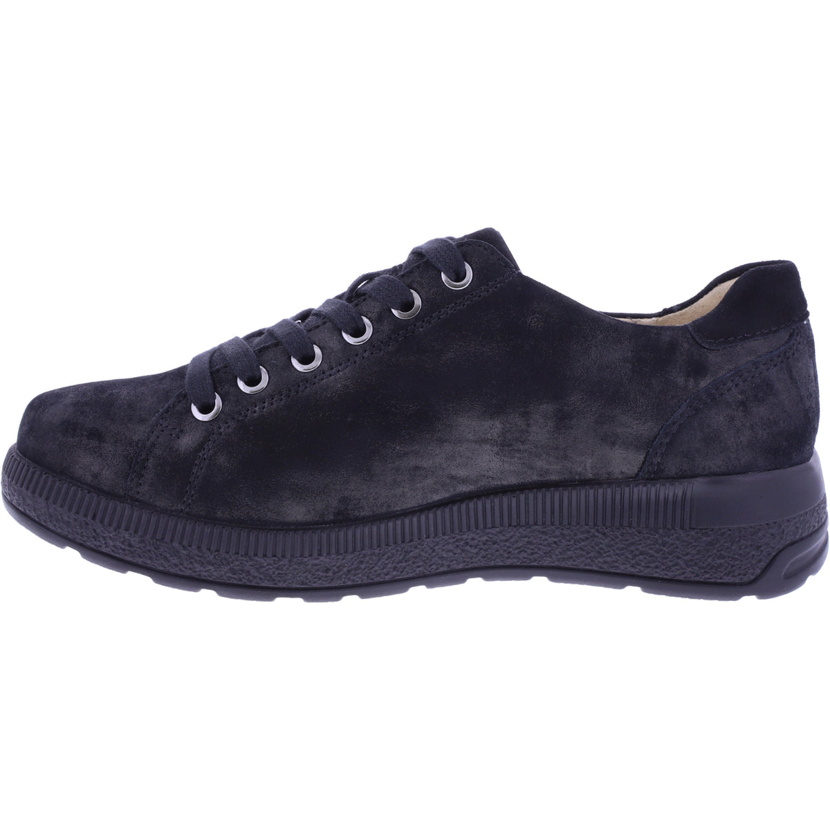 Fidelio | Holy | Nero-Schwarz | Leder | Multistretch | Weite: H | Damen Schnürer