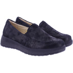 Fidelio | Holy | Nero-Schwarz | Leder | Multistretch | Weite: H | Damen Slipper