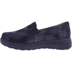 Fidelio | Holy | Nero-Schwarz | Leder | Multistretch | Weite: H | Damen Slipper
