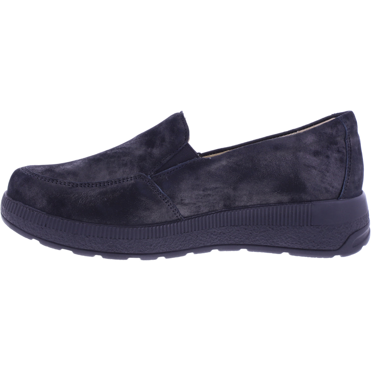 Fidelio | Holy | Nero-Schwarz | Leder | Multistretch | Weite: H | Damen Slipper