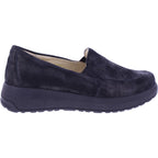 Fidelio | Holy | Nero-Schwarz | Leder | Multistretch | Weite: H | Damen Slipper