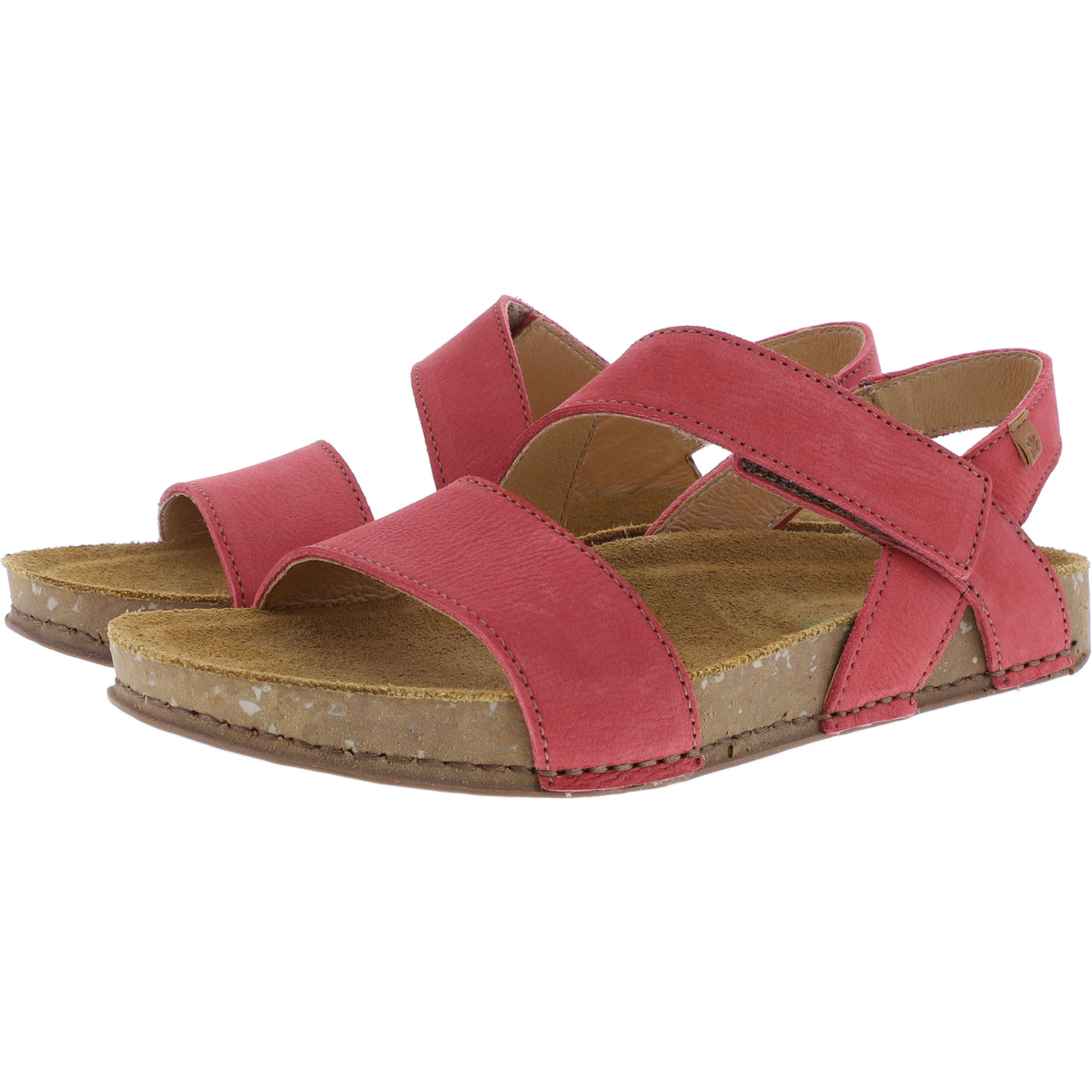 El Naturalista | Balance | N5791 | Frambuesa-Rot | Kalbsleder | Damen Sandalen