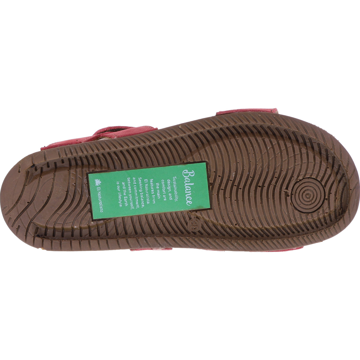 El Naturalista | Balance | N5791 | Frambuesa-Rot | Kalbsleder | Damen Sandalen