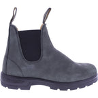 Blundstone | 587 | Rustic Black-Schwarz | Fettnubuk-Premium-Rindsleder | Chelsea Boots