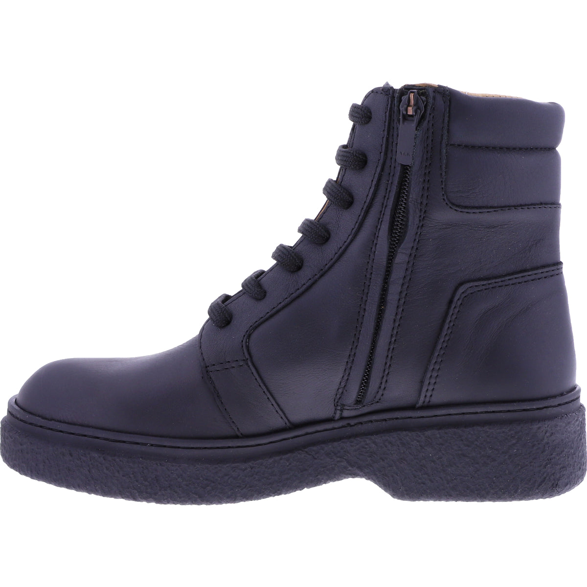 El Naturalista / Modell: N5900 Arpea / Black-Schwarz / Wax-Nappaleder / Damen Stiefel