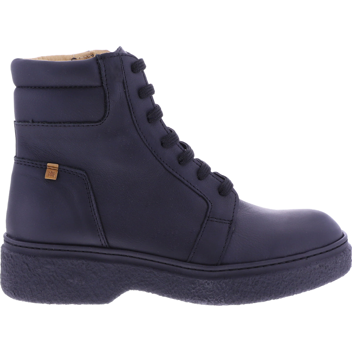 El Naturalista / Modell: N5900 Arpea / Black-Schwarz / Wax-Nappaleder / Damen Stiefel