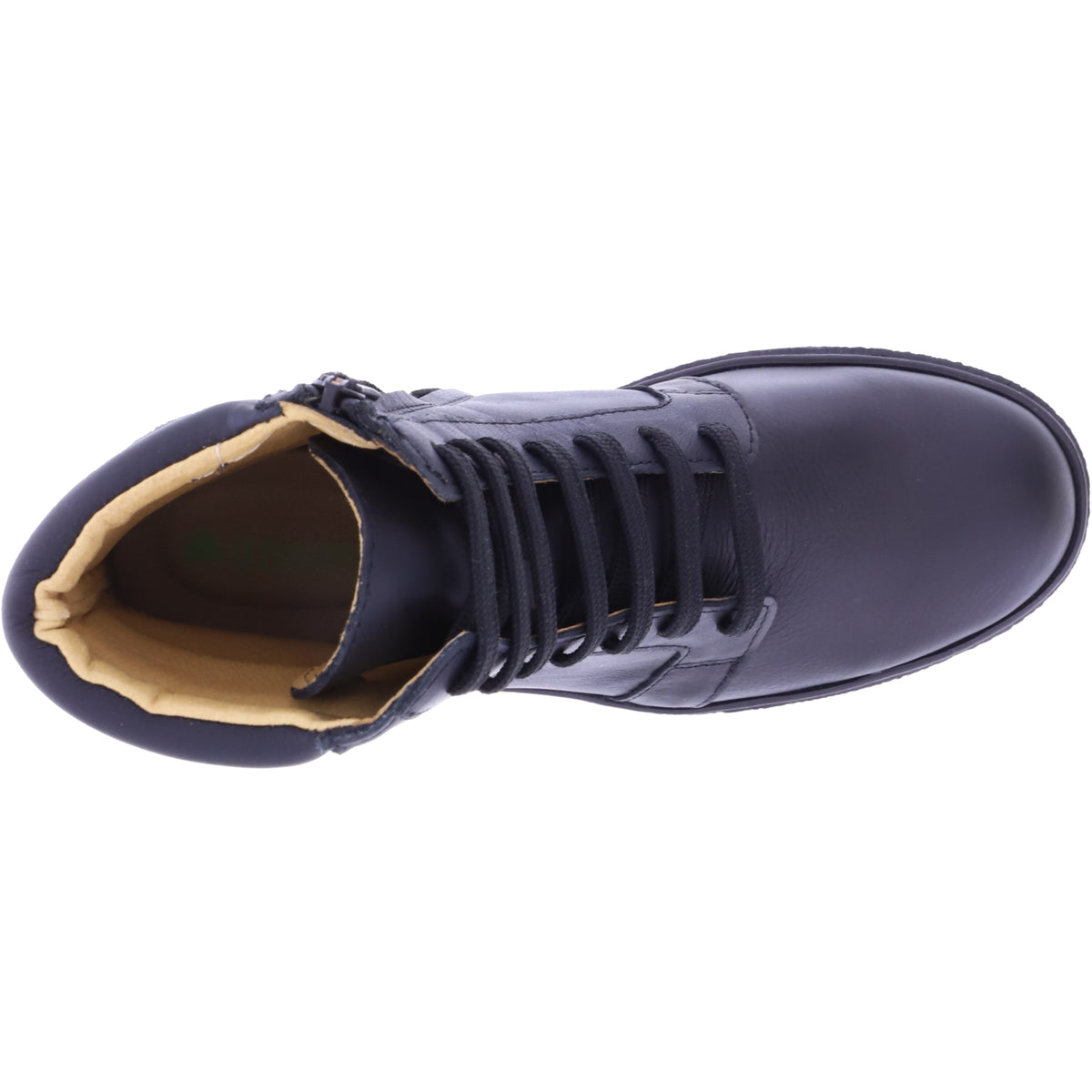 El Naturalista / Modell: N5900 Arpea / Black-Schwarz / Wax-Nappaleder / Damen Stiefel
