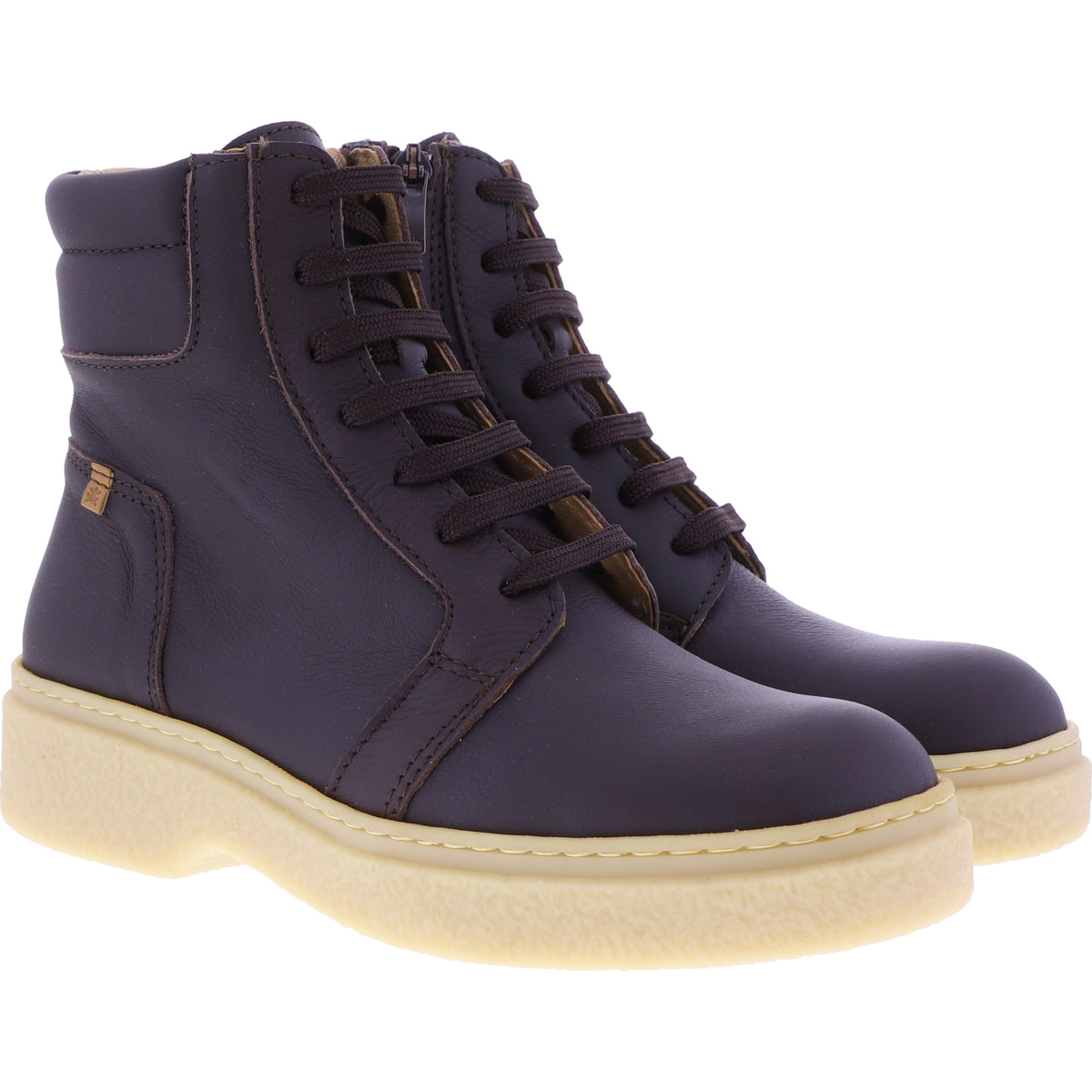 El Naturalista / Modell: N5900 Arpea / Brown-Dunkelbraun / Wax-Nappaleder / Damen Stiefel
