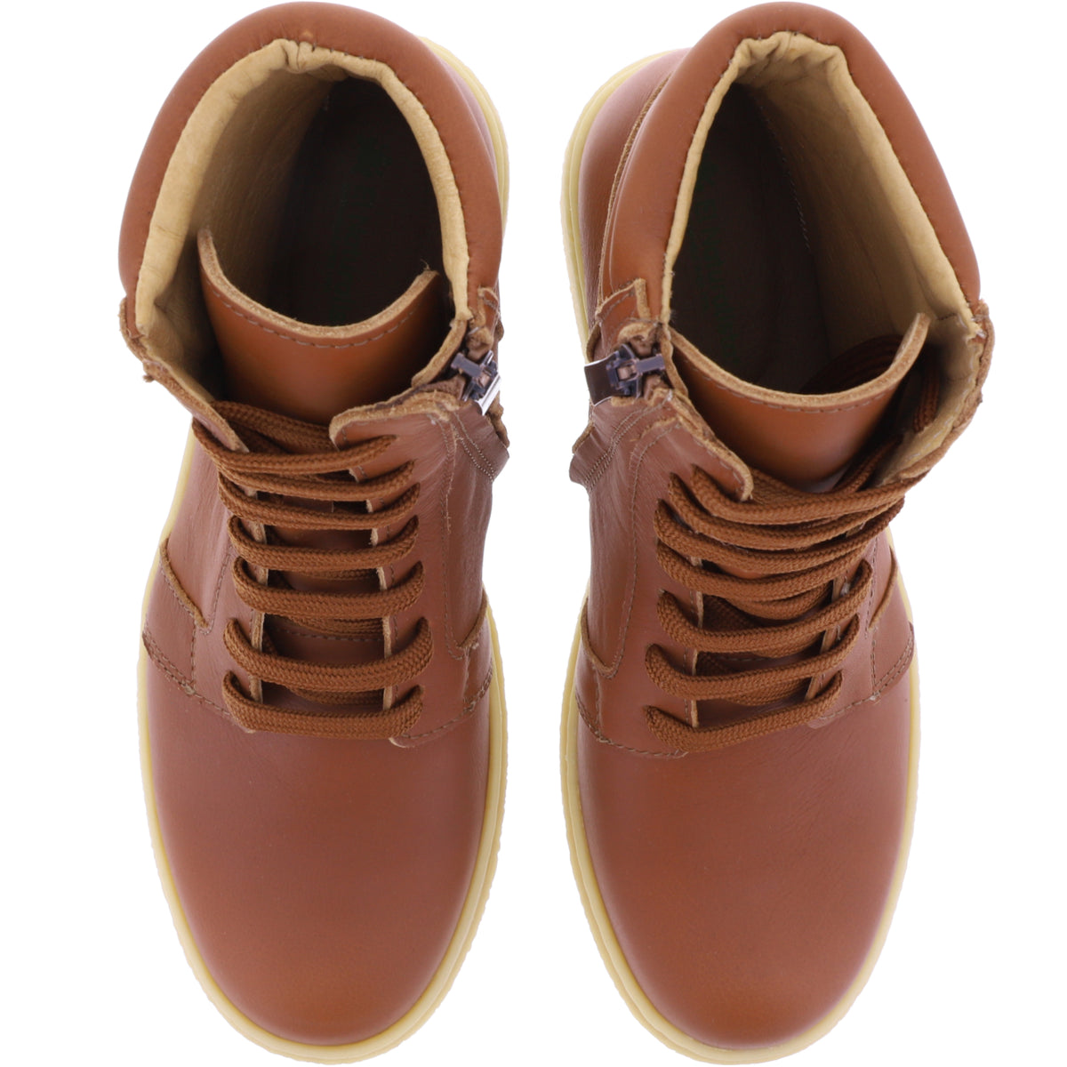 El Naturalista / Modell: N5900 Arpea / Toffee-Hellbraun / Wax-Nappaleder / Damen Stiefel