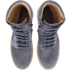 El Naturalista / Modell: N5900S Arpea / Grafito-Grau / Kalbsveloursleder / Damen Stiefel