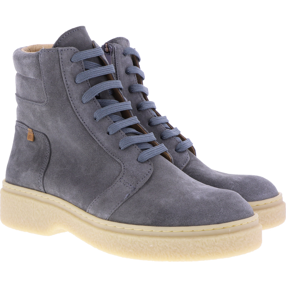 El Naturalista / Modell: N5900S Arpea / Grafito-Grau / Kalbsveloursleder / Damen Stiefel