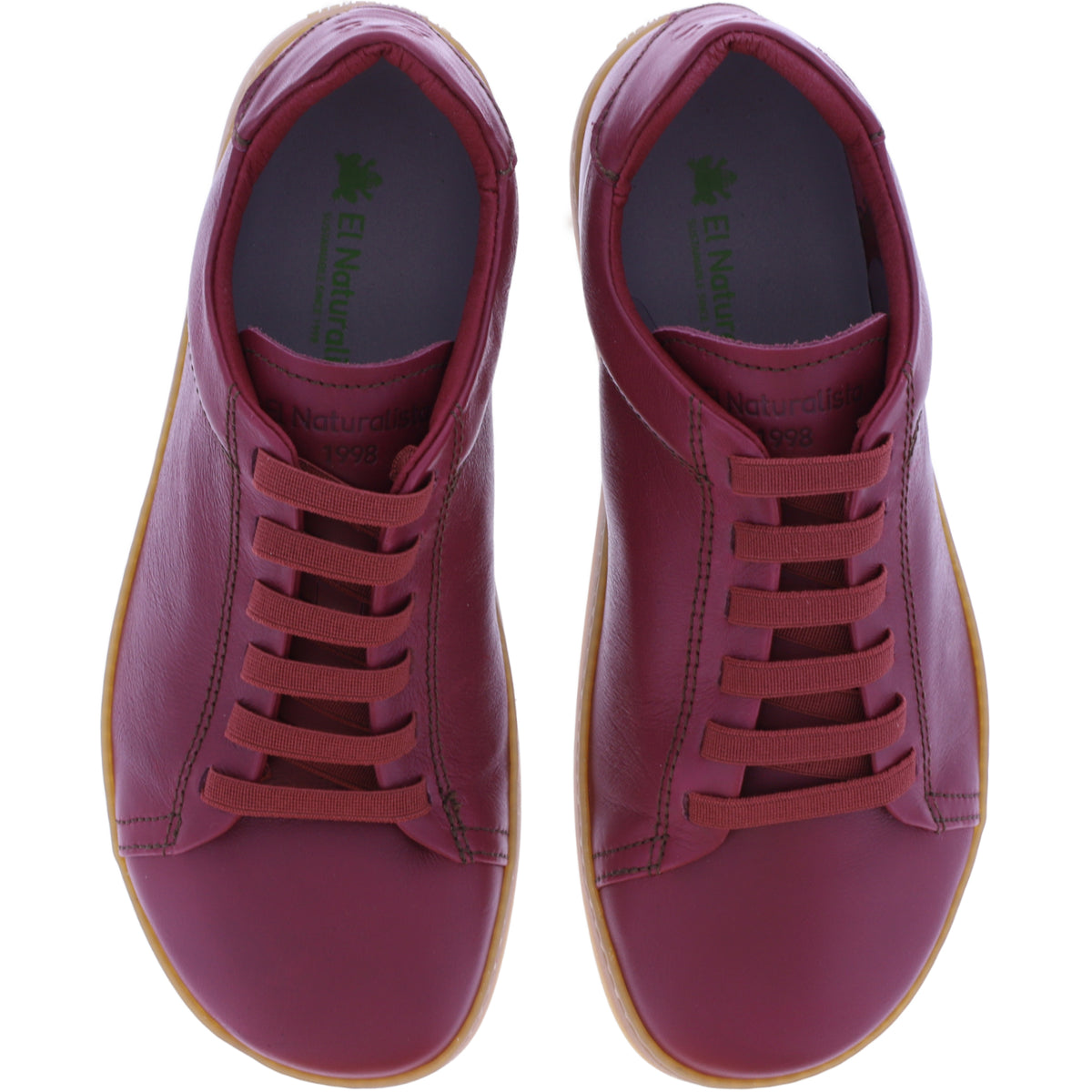 El Naturalista | Origen | N5910 | Burdeos-Weinrot Soft Nappaleder | Damen Barfußschuhe