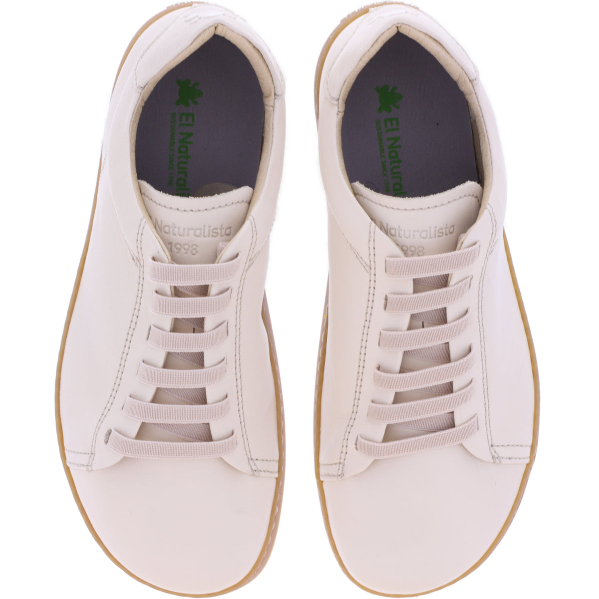El Naturalista | Origen | N5910 | Cream-Cremeweiß Soft Nappaleder | Damen Barfußschuhe