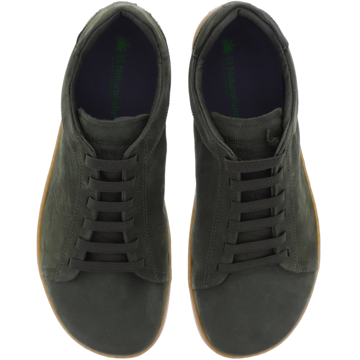 El Naturalista | Origen | N5910L | Kaki-Olive Nubukleder | Herren Barfußschuhe