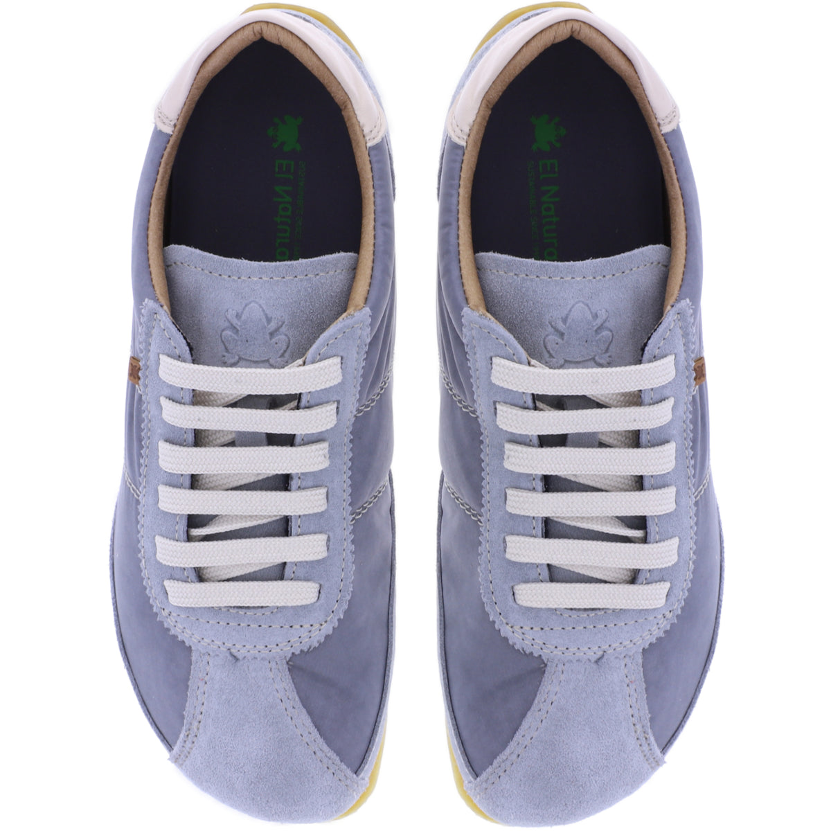 El Naturalista | Ondina | N5935A | Grey-Hellgrau | Leder-Nylon | Damen Barfußschuhe