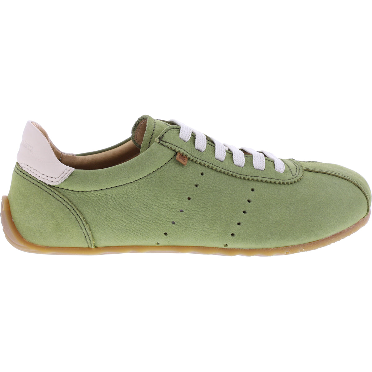 El Naturalista | Ondina | N5935 | Liken-Lindgrün | Kalbsleder | Damen Barfußschuhe