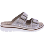 Fidelio | Glory | Oat-Gold Metallic | Leder | Weite: G½ | Damen Pantoletten