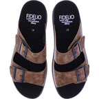 Fidelio | Glory | Cuoio Priming-Braun | Leder | Weite: G½ | Damen Pantoletten