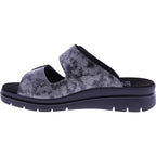 Fidelio | Glory | Nero Priming-Schwarz-Grau | Leder | Weite: G½ | Damen Pantoletten