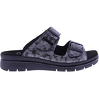 Fidelio | Glory | Nero Priming-Schwarz-Grau | Leder | Weite: G½ | Damen Pantoletten