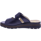 Fidelio | Glory | Notte Corny-Blau | Leder-Stretch | Hallux | Weite: G½ | Damen Pantoletten