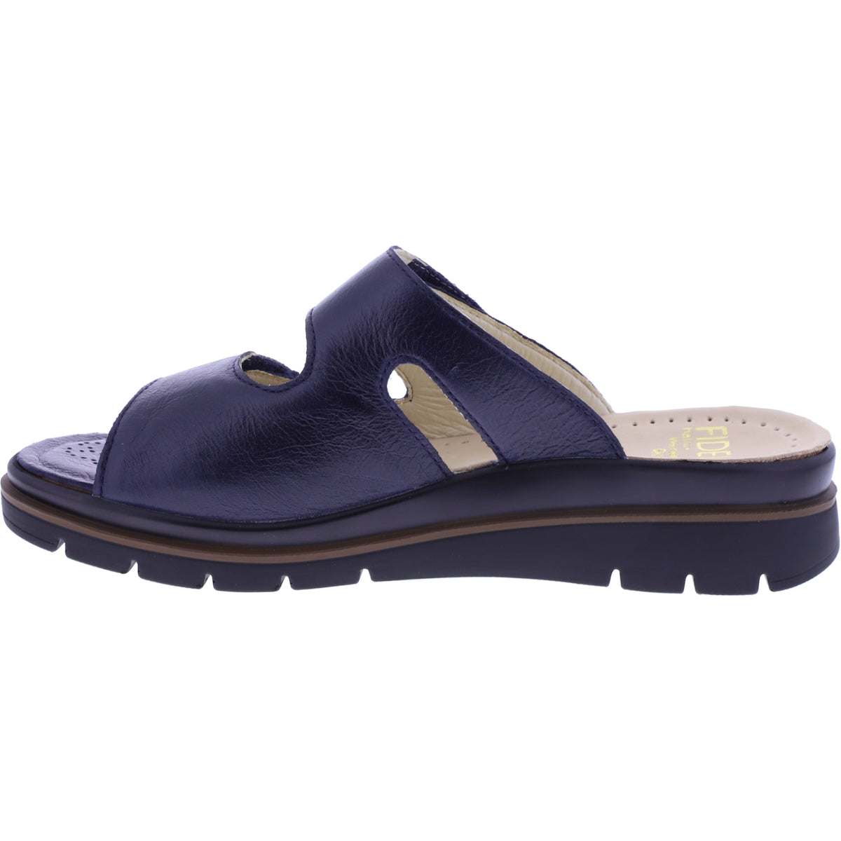 Fidelio | Glory | Notte Corny-Blau | Leder-Stretch | Hallux | Weite: G½ | Damen Pantoletten