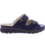 Fidelio | Glory | Notte Corny-Blau | Leder-Stretch | Hallux | Weite: G½ | Damen Pantoletten