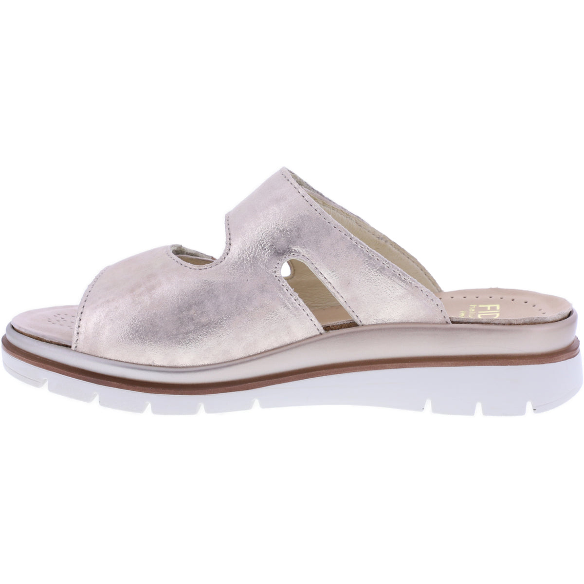 Fidelio | Glory | Creme Nubuk | Leder-Stretch | Hallux | Weite: G½ | Damen Pantoletten
