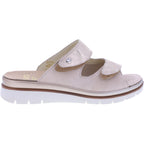 Fidelio | Glory | Creme Nubuk | Leder-Stretch | Hallux | Weite: G½ | Damen Pantoletten