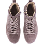 Ganter / Giulietta / Darktaupe / Leder-Lodenfutter / Weite: G / Wechselfußbett / 6-204188-9400
