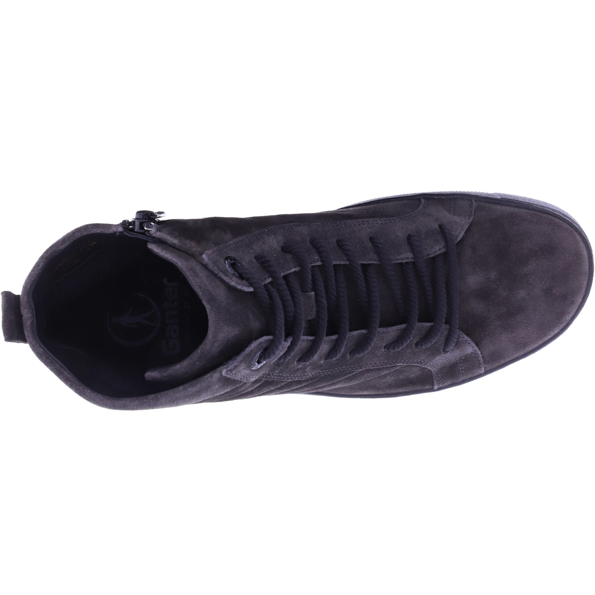 Ganter / Giulietta / Anthrazit / Leder-Lodenfutter / Weite: G / Wechselfußbett / 6-204188-6200