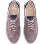 Ganter / George / Darktaupe Casualvelour / Weite: G / Kalbsleder / 6-251723-9400 / Herren Schnürer