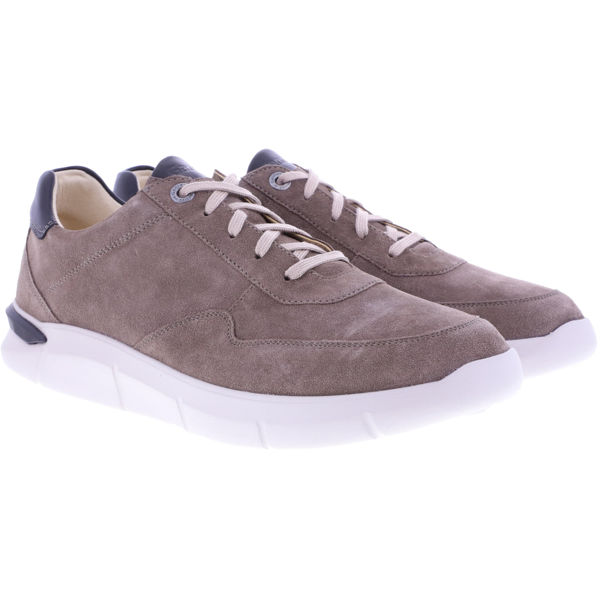 Ganter / George / Darktaupe Casualvelour / Weite: G / Kalbsleder / 6-251723-9400 / Herren Schnürer