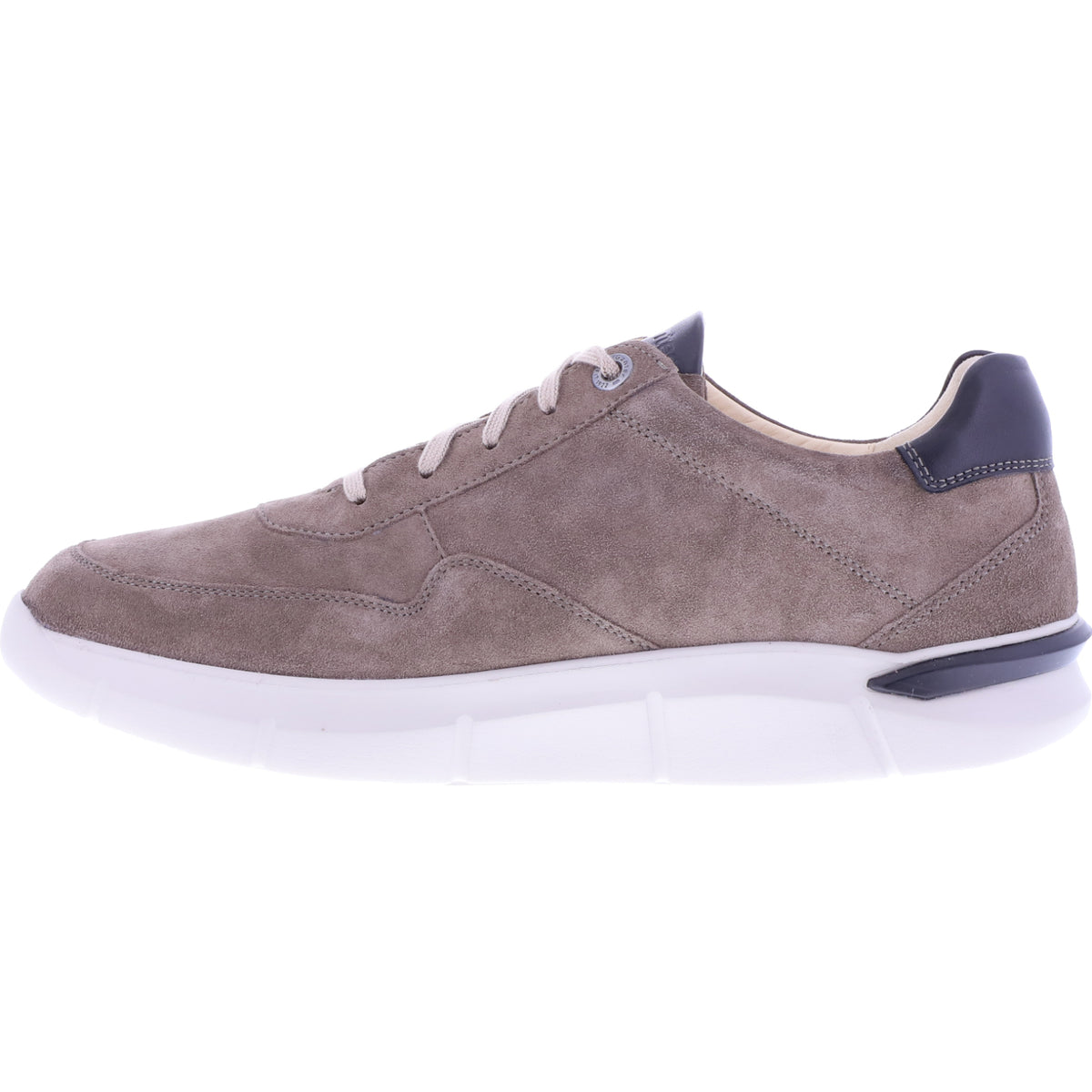 Ganter / George / Darktaupe Casualvelour / Weite: G / Kalbsleder / 6-251723-9400 / Herren Schnürer