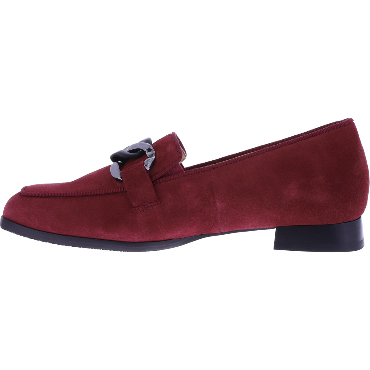Hassia / Napoli / Cabernet Rot Samtziege / Wechselfußbett / Art: 6-300846-4400 / Damen Slipper
