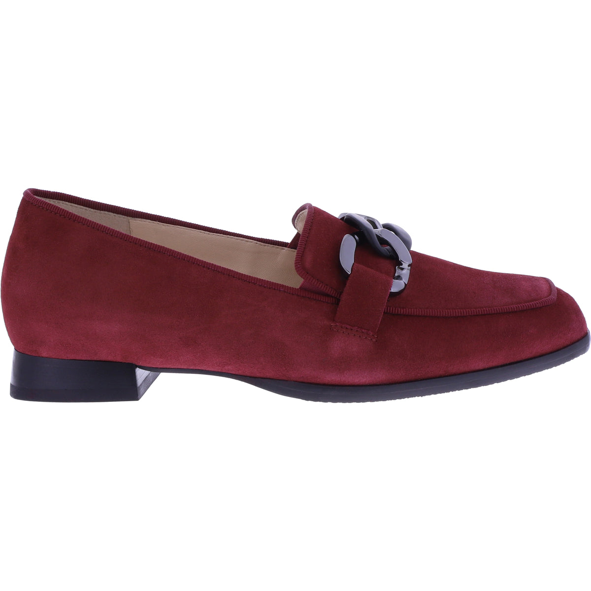 Hassia / Napoli / Cabernet Rot Samtziege / Wechselfußbett / Art: 6-300846-4400 / Damen Slipper