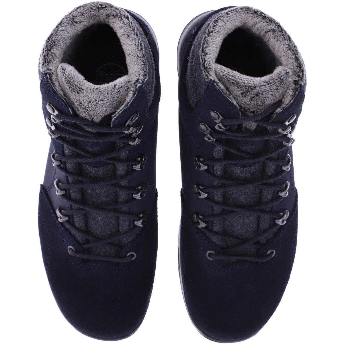 Hanwag / Modell: Tolva Mid Lady GTX / Navy-Asphalt / GORE-TEX® / Damen Wanderstiefel