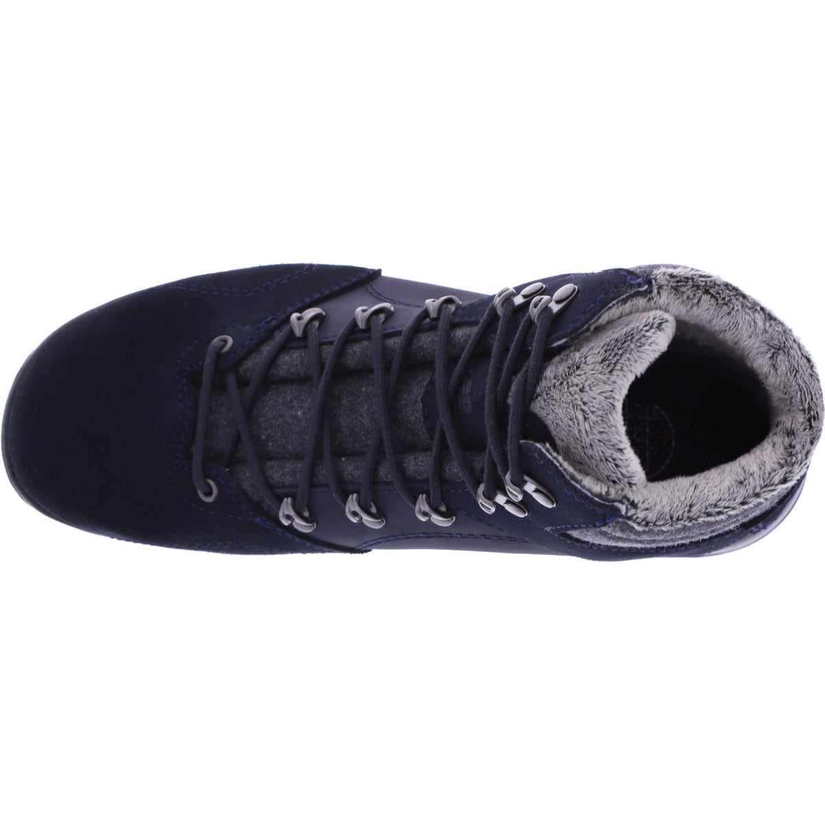 Hanwag / Modell: Tolva Mid Lady GTX / Navy-Asphalt / GORE-TEX® / Damen Wanderstiefel