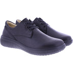 Fidelio | Genny | Schwarz Rocky | Leder | Multistretch | Weite: G½ | Damen Schnürer