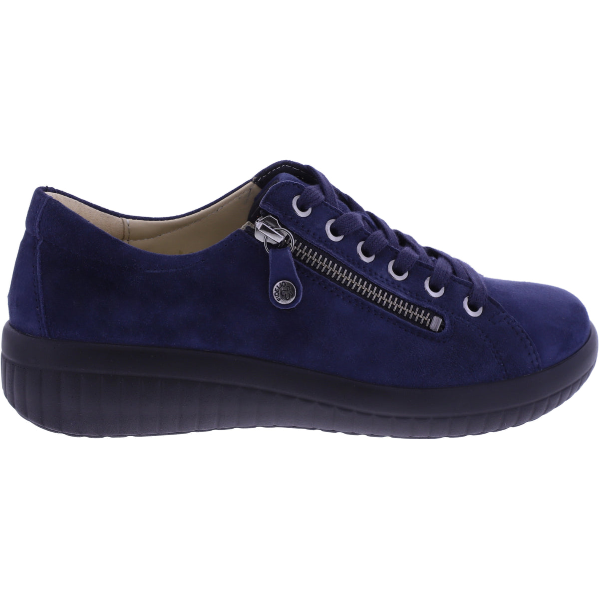 Fidelio | Genny | Notte-Blau | Nubukleder | Multistretch | Weite: G½ | Damen Schnürer