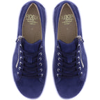 Fidelio | Genny | Notte-Marine-Blau | Nubukleder | Multistretch | Weite: G½ | Damen Schnürer