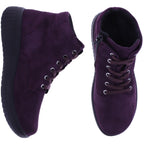 Fidelio | Genny | Prugna-Lila | Nubukleder | Multistretch | Weite: G½ | Damen Bootie